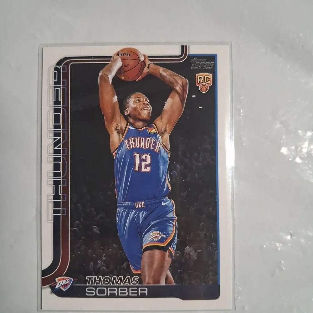 2025-26 Topps - Thomas Sorber #215 (RC)